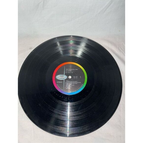 The Kingston trio At Large vinyl record - Picture 2 of 10